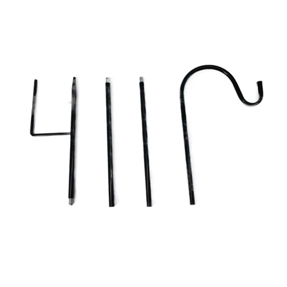 Rust-Proof Metal Shepherd Hook | Detachable Iron Garden Hook Garden Shepherd Hook Oasis Select Style 1