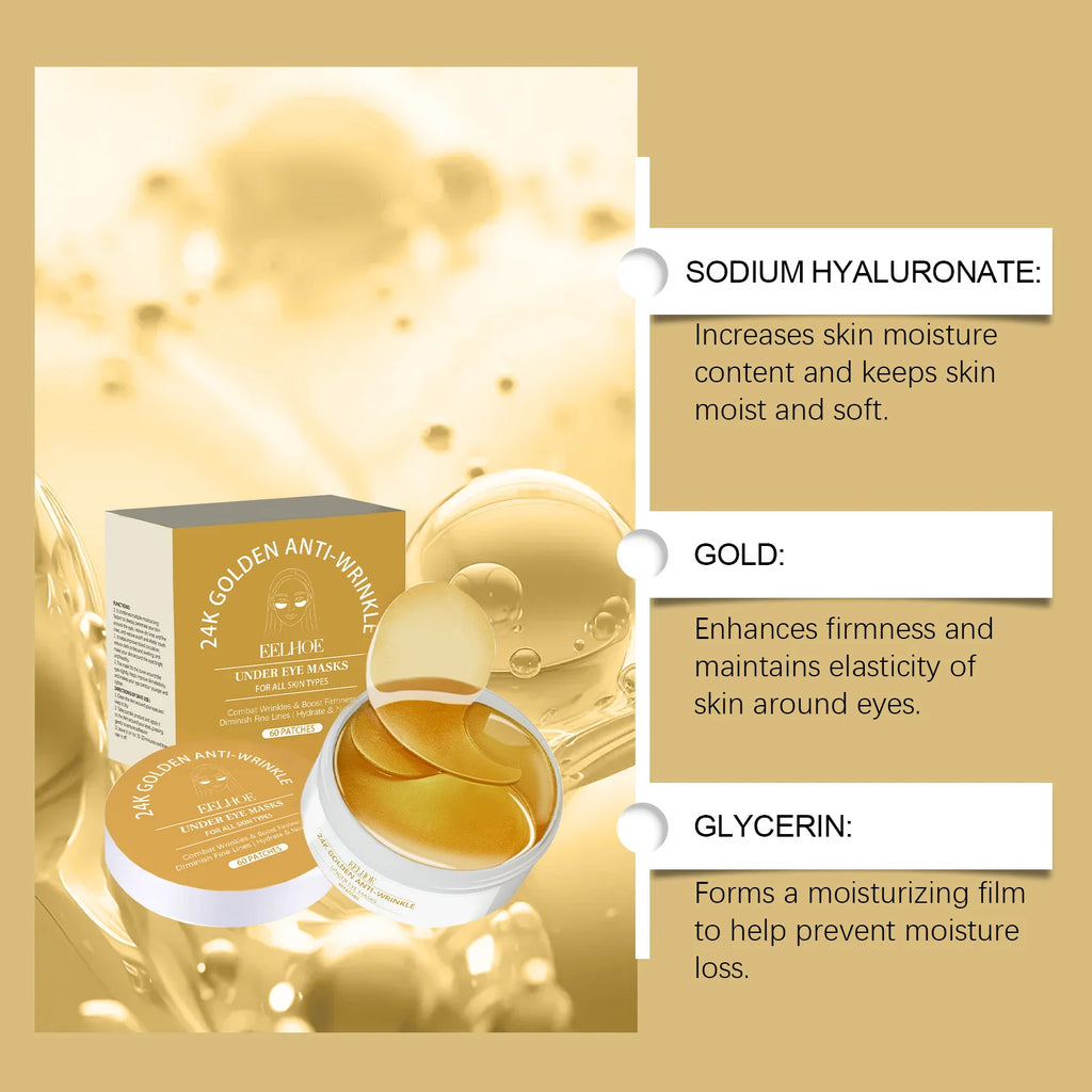 Eelhoe Golden Eye Mask – Dark Circles, Puffiness & Fine Lines