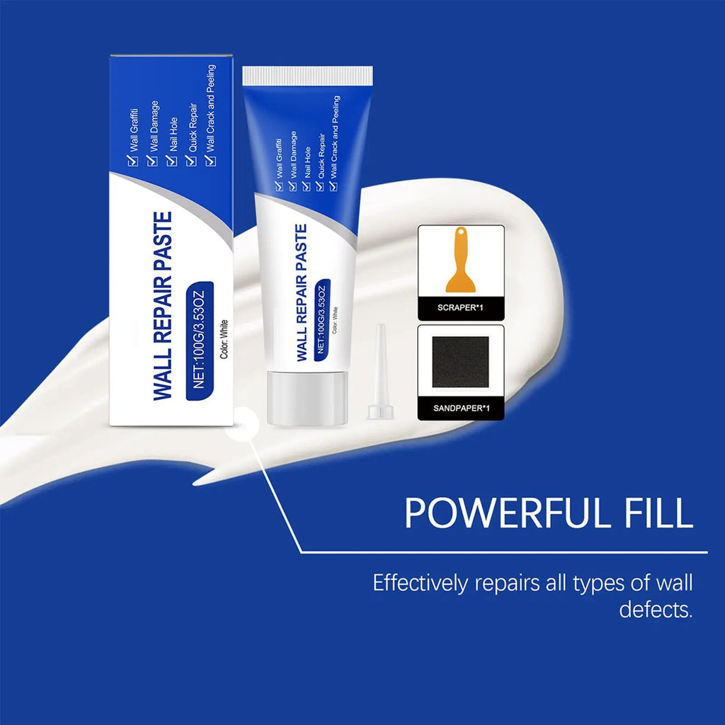 Drywall Repair Kit Putty Filler Paste Drywall Hole Repair Patch Kits for Ceiling Door Fixing Mending Home Apartment Dormitory Oasis Select