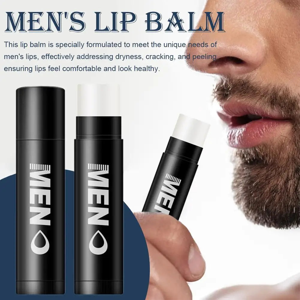 Men's Hydrating Lip Balm – 8 Scents, Repairs Dry Cracked Lips Men's Lip Balm Oasis Select