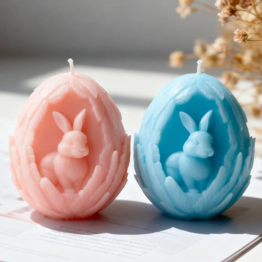 Scented Candle Mold Creative Egg Shaped Mold Resin Decor Mold Versatile For Easter Decorations Gifts Home Decor Oasis Select