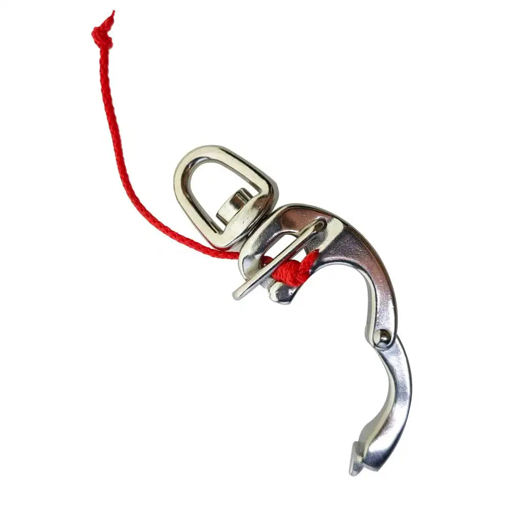 Quick Release Boat Snap Shackle with Small Swivel Eye 316 SS Yacht Truck Car Apartment RV Fast Eye Snap Hook Oasis Select