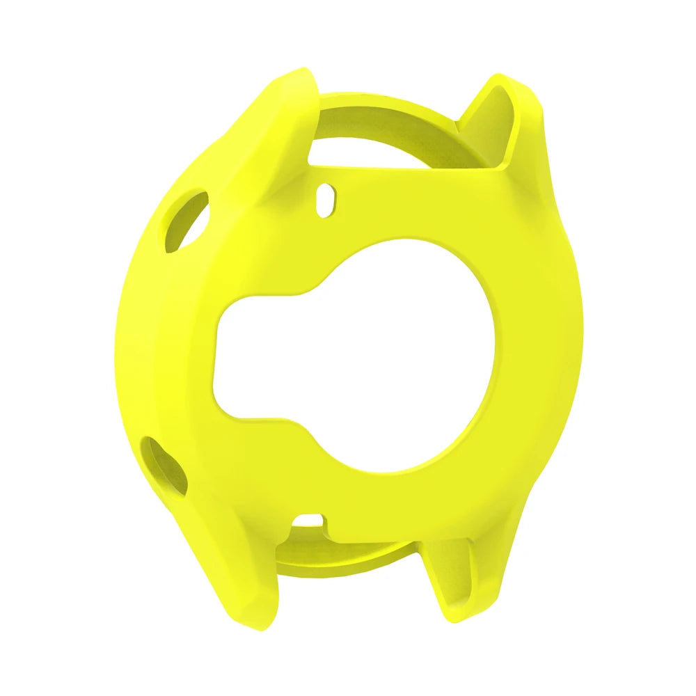 Silicone Bumper Case for Garmin Forerunner 570 & 970 Smartwatch Bumper Case Oasis Select YELLOW For Garmin 570 47MM