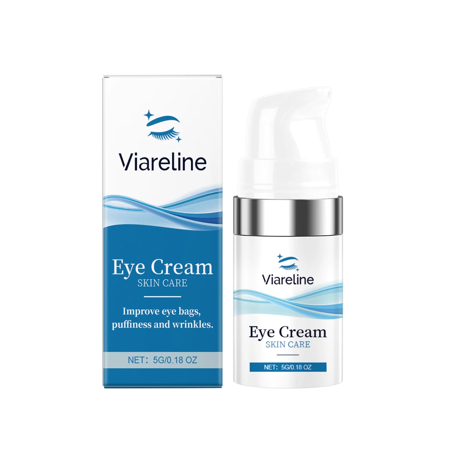 Firming Eye Serum for Improving Fine Lines, Reducing Dark Circles, and Alleviating Fatigue. Lightweight Cream Eye Cream. Oasis Select 5g boxed