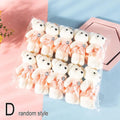 Mini Teddy Bear Plush Dolls for Flower Bouquets – 10 Pack