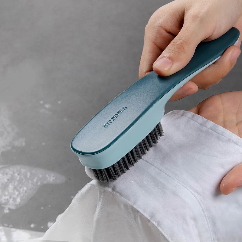1pc Shoe Cleaning Brush Plastic Clothes Scrubbing Brush Household Cleaning Tool Oasis Select