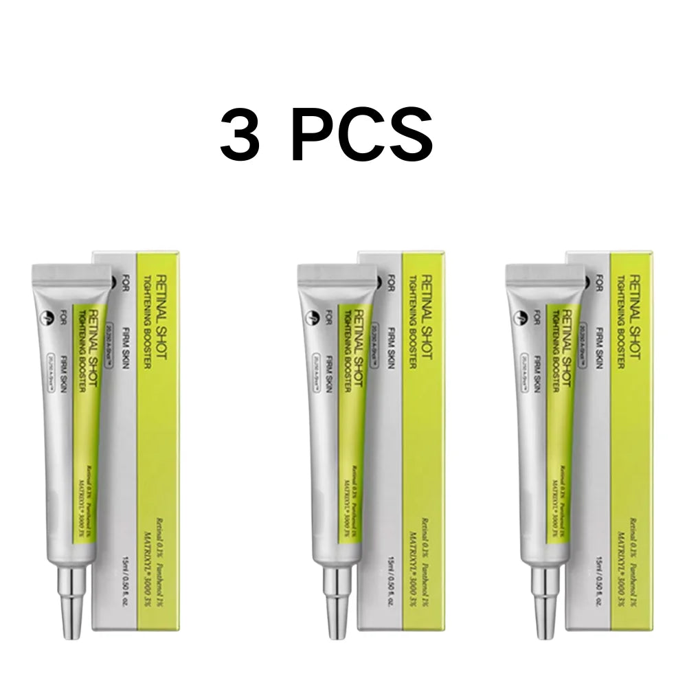 Korean Retinol Moisturizing Essence Exfoliating Eye Cream Moisturizer Rejuvenate Shrinks Pores Moisturiz Brighten Skin Care Oasis Select A 3 PCS