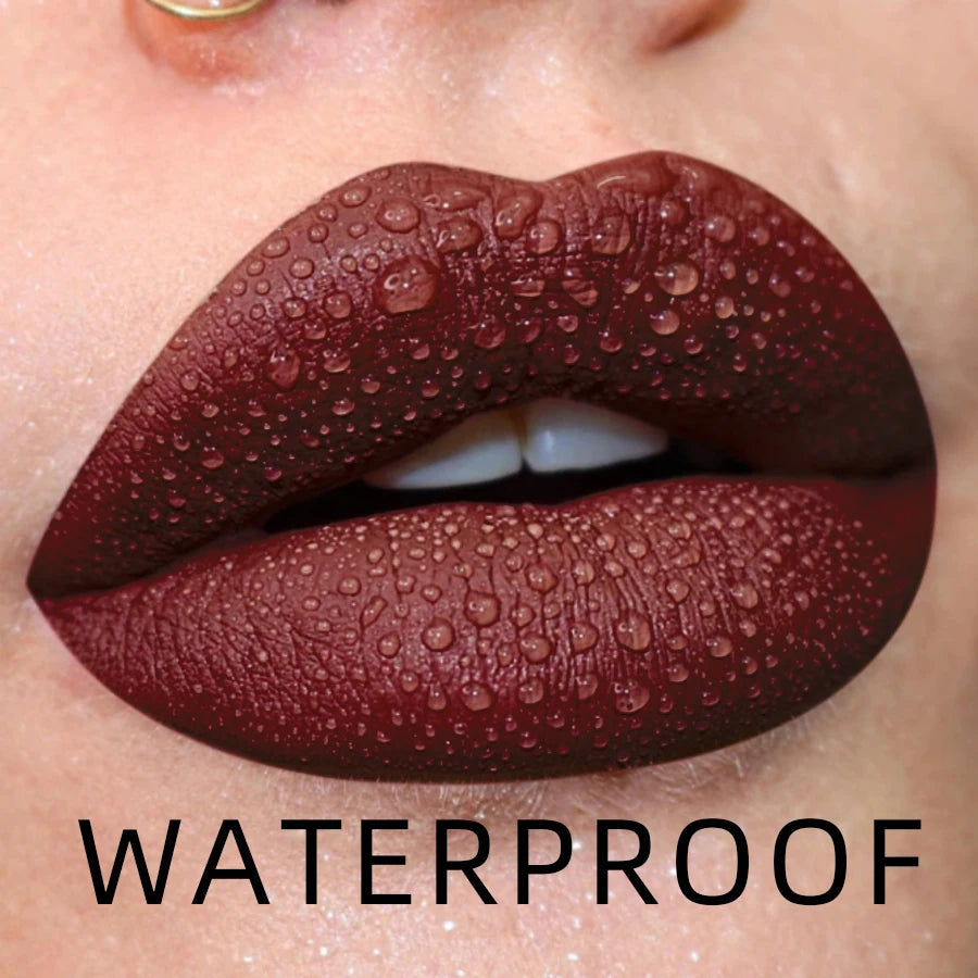 MCD 19-Color Matte Liquid Lipstick – Waterproof Long-Lasting