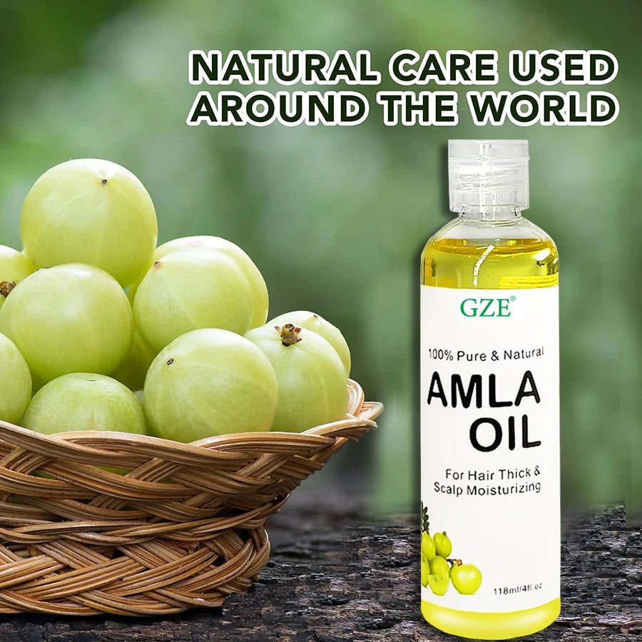 GZE Amla Hair Oil – Shine, Scalp Moisture & Healthy Hair