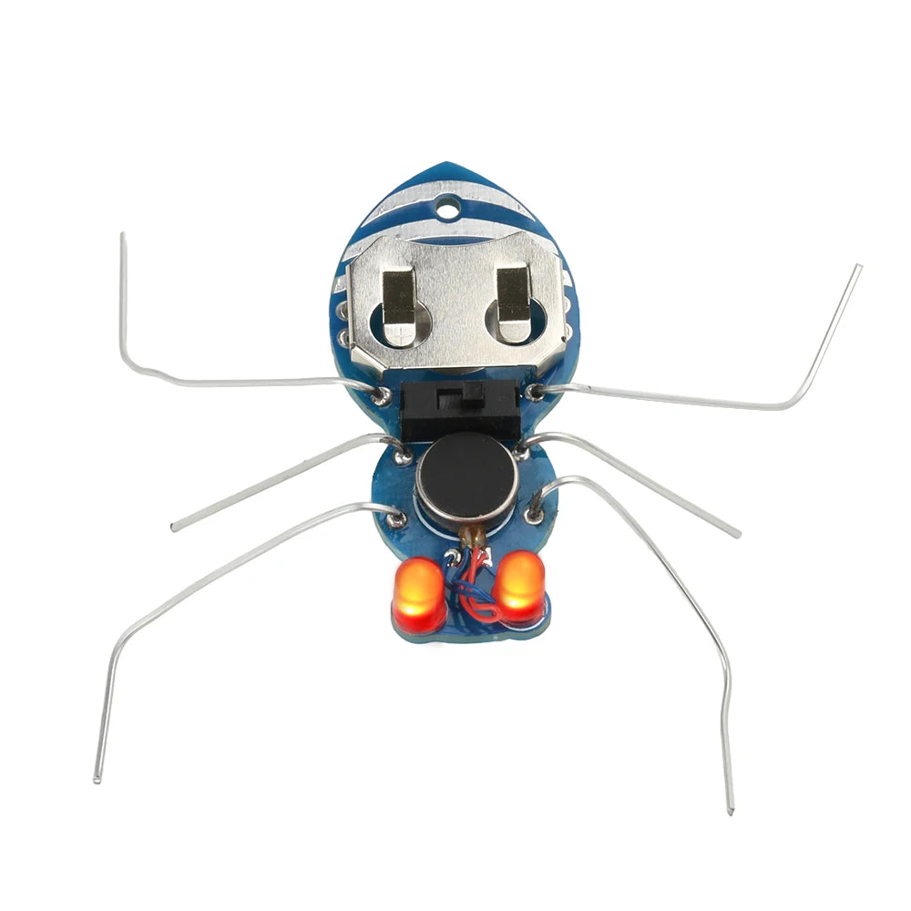 Insect Model Electronic DIY kit Beginners Exercise Welding PCB Built-in Vibration Motor Fun Creative Gifts for Electronic Sports Oasis Select