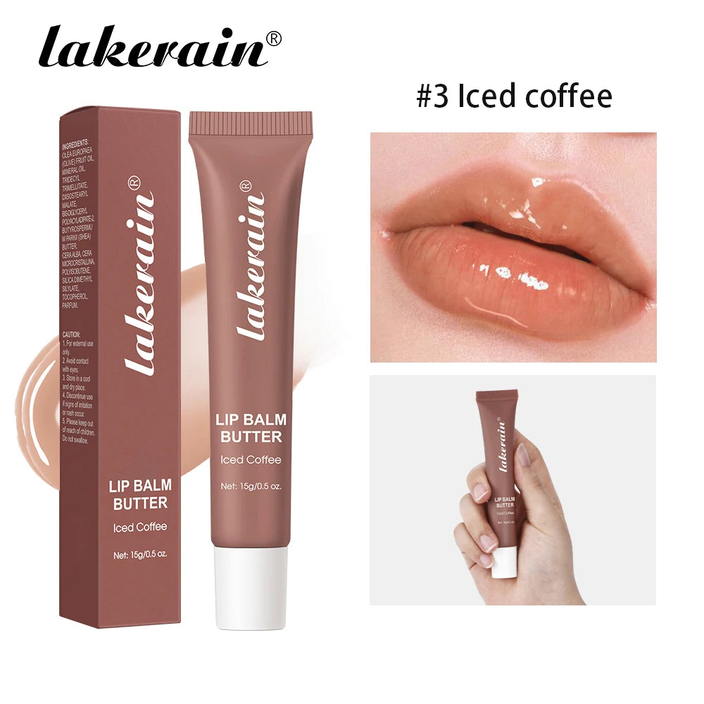 Butter Lip Balm Moisturizing Lip Gloss Oil Long Lasting Nourishes Smoothing Deep Hydration Daily Care Butter Lip Balm Makeup Oasis Select Iced Coffee
