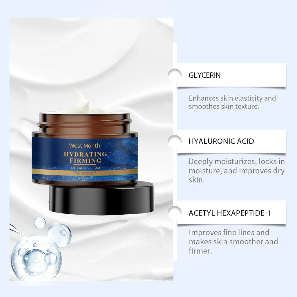 WEST MONTH Anti-Aging Facial Serum – Firming, Lifting & Wrinkle Cream Anti-Aging Face Serum Oasis Select