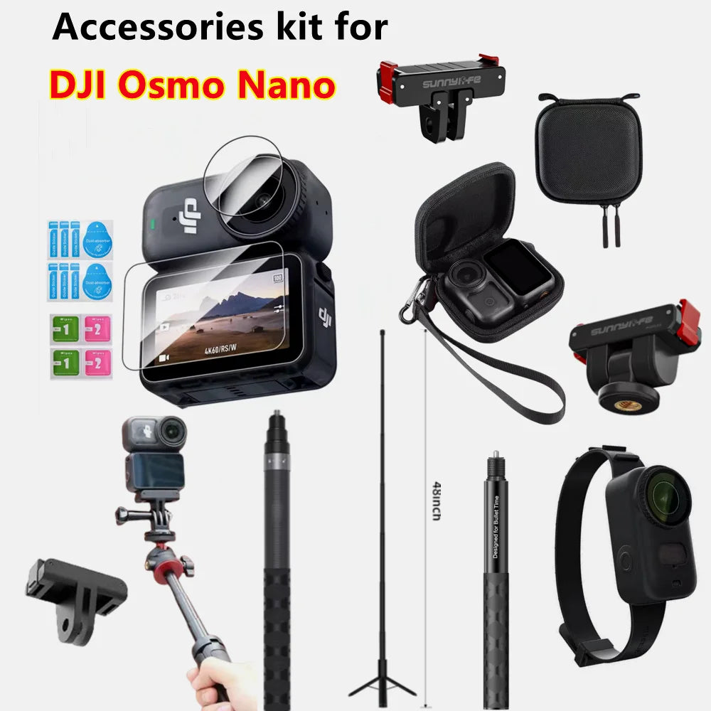 DJI OSMO Nano Accessories Kit – Bag, Case, Tripod & Adapter