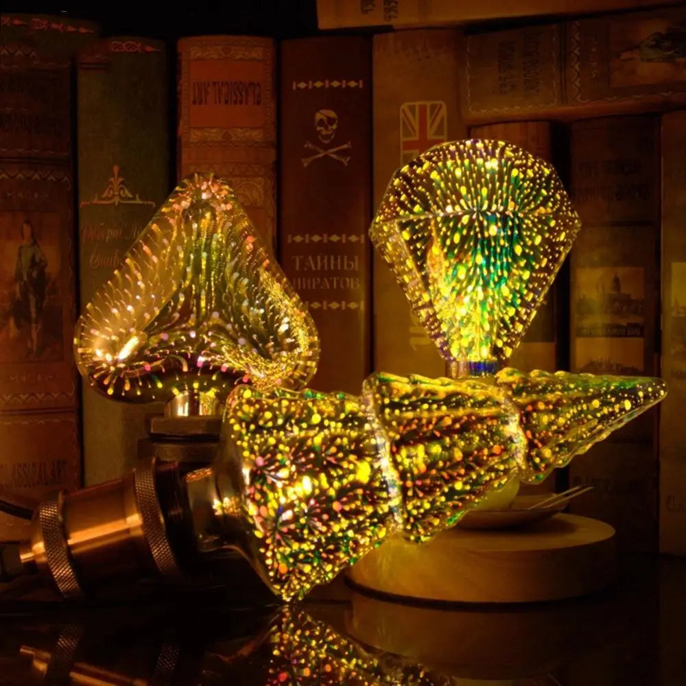 Vintage Heart Glass LED Atmosphere Bulb | Bar & Home Décor Decorative LED Bulb Oasis Select