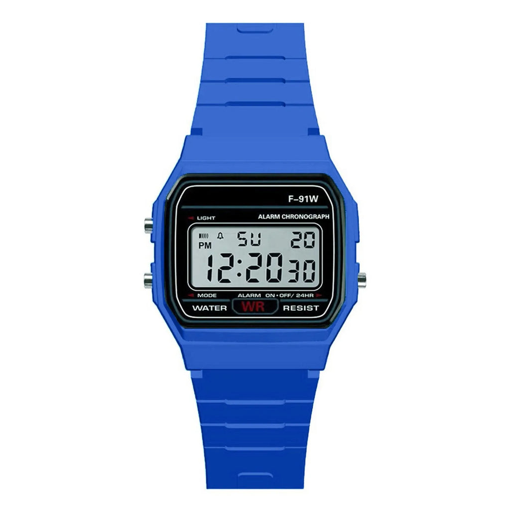 Luxury Men Analog Digital Military Armys Sport LED Waterproof Wrist Watch Oasis Select blue