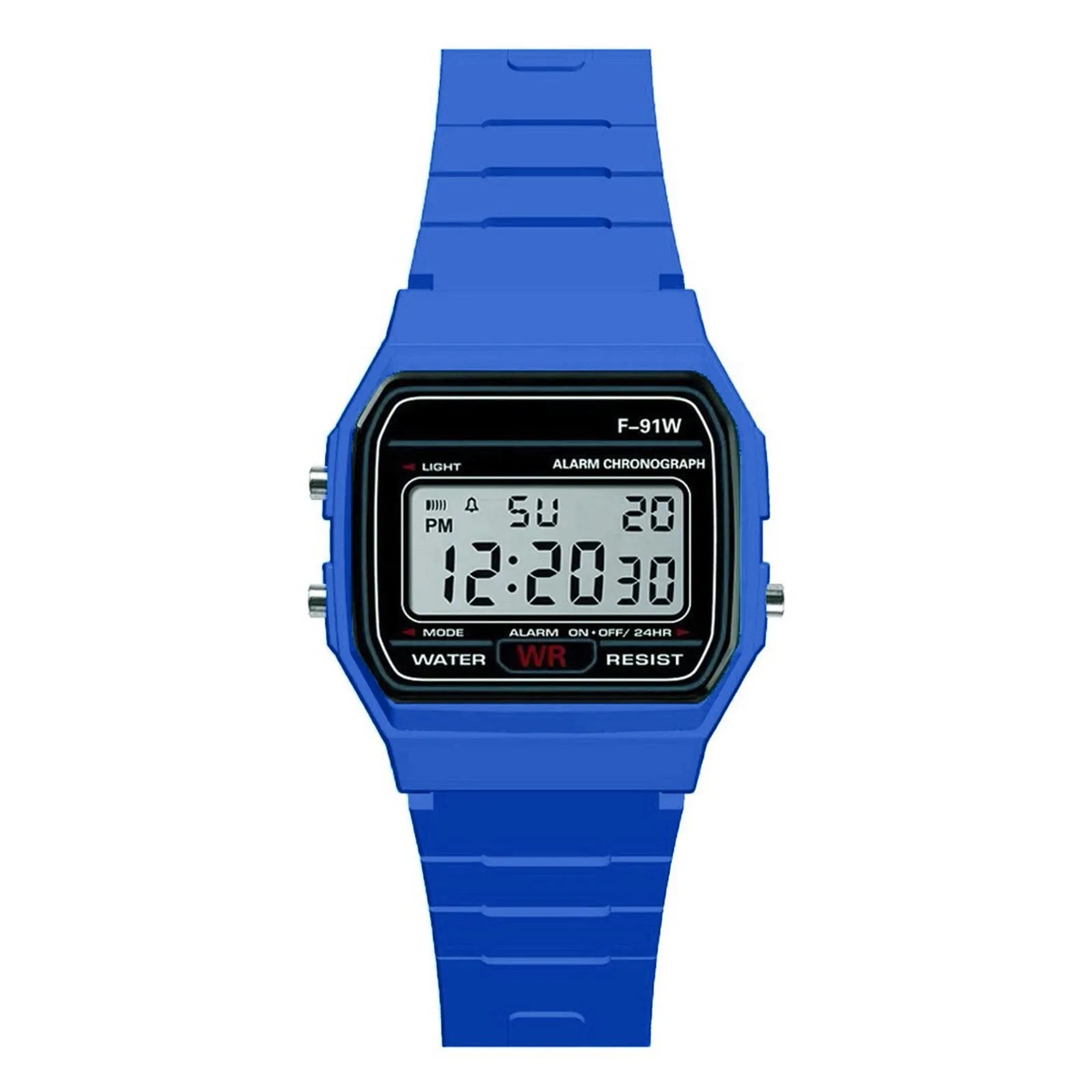 Luxury Men Analog Digital Military Armys Sport LED Waterproof Wrist Watch Oasis Select blue
