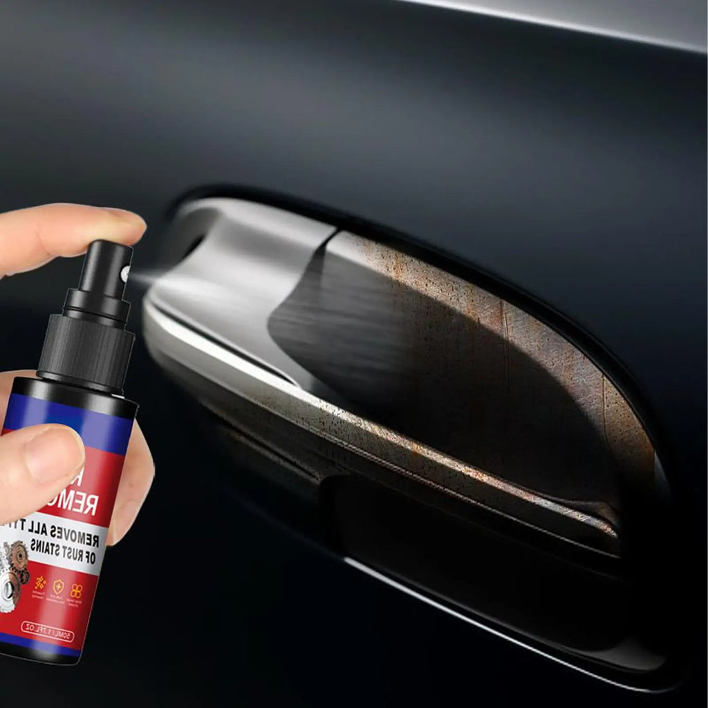 Rust Inhibitor Car wheel Rust Remover Derusting Spray Metal Car Detailing Spray Rust Dissolver Iron Stain Cleaner Polishing Care Oasis Select
