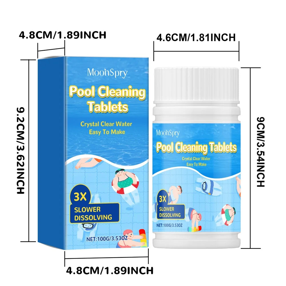 Pool Cleaning Tablets – Chlorine, Algaecide & Clarifier | All Pools Pool Cleaning Tablets Oasis Select