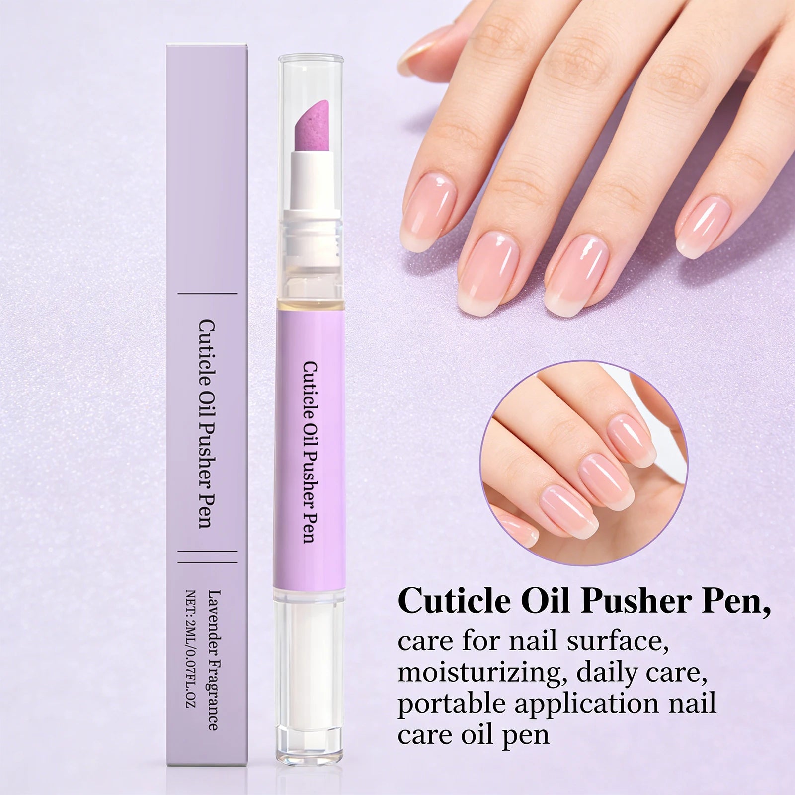 Nail Cuticle Oil Pen Dead Skin & Cuticle Remover Nail Cuticle Pusher Strengthen Nail Nourishing Manicure Nail Care Oil Pen Oasis Select