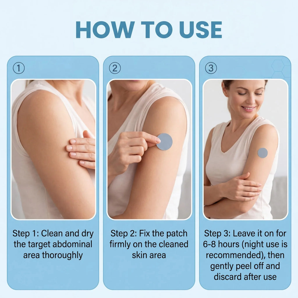 Body Care Patch Moisturizing Skin Patch Hydrating Body Sticker Gentle Soothing Daily Nourishing Soft Skin Care Patch 30 Patches Oasis Select