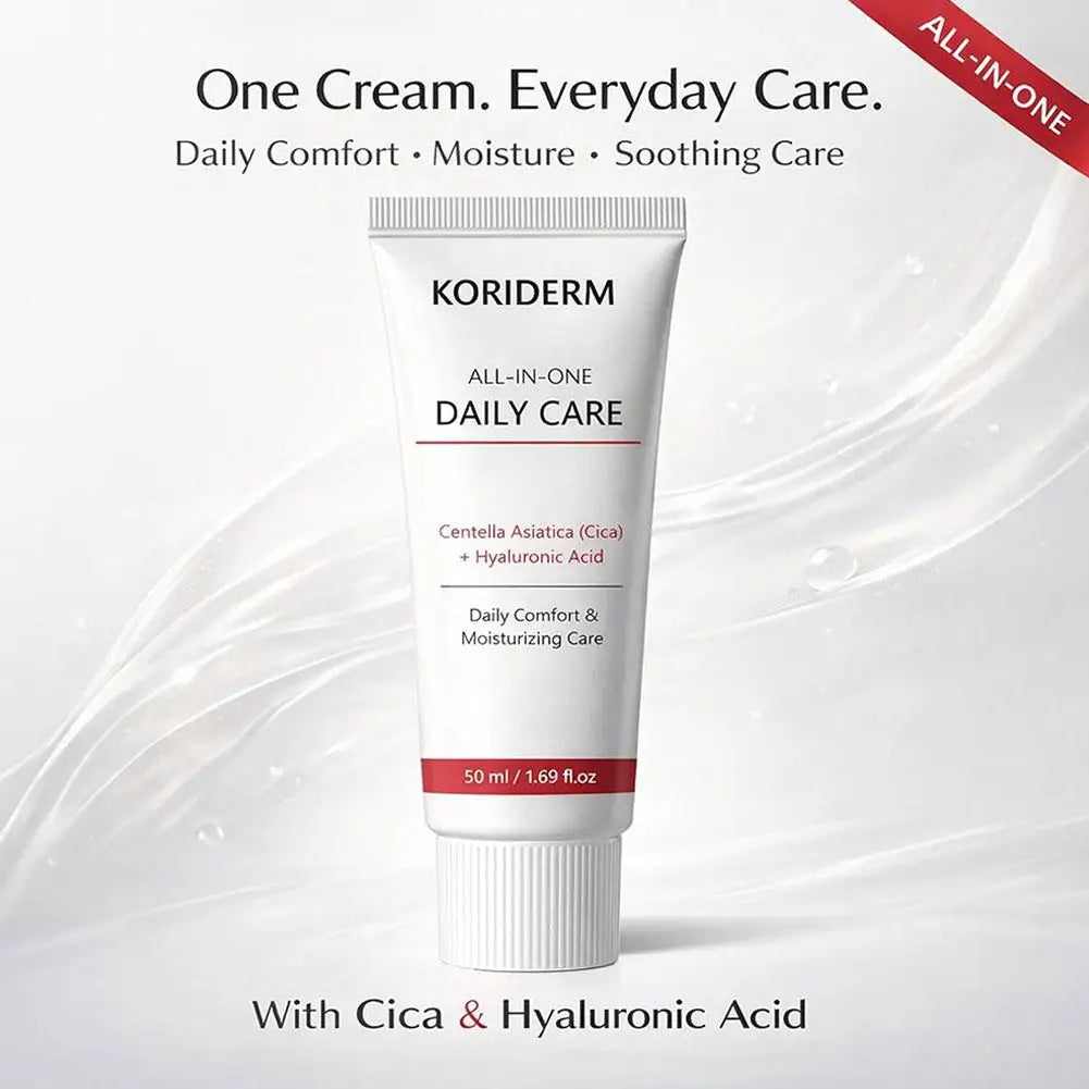 Centella Asiatica & Hyaluronic Acid Moisturizer Cream – 50g