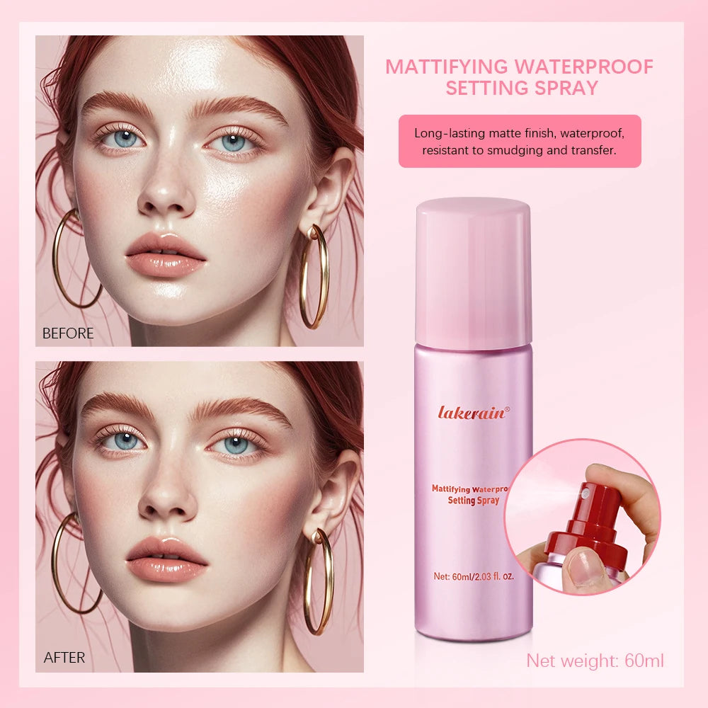 Setting Sprap Waterproof Matte For All Skin Makeup Control Oil Color Rendering Hold Makeup For Base Makeup And Makeup Non-Sticky Oasis Select