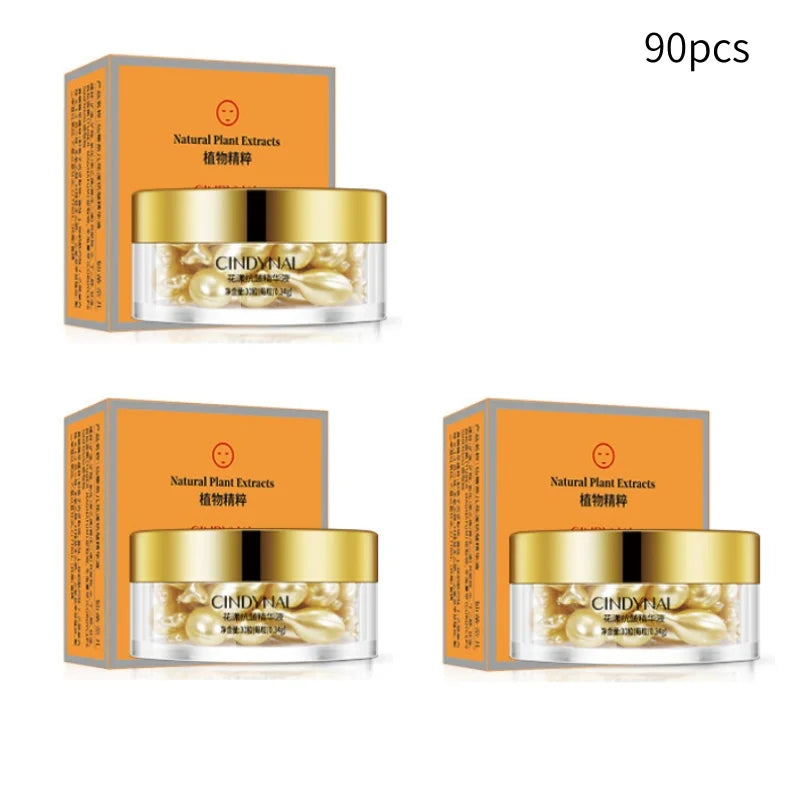 SADOER Placenta & Hyaluronic Acid Essence Capsules | Face Serum Face Serum Capsules Oasis Select 90Pcs