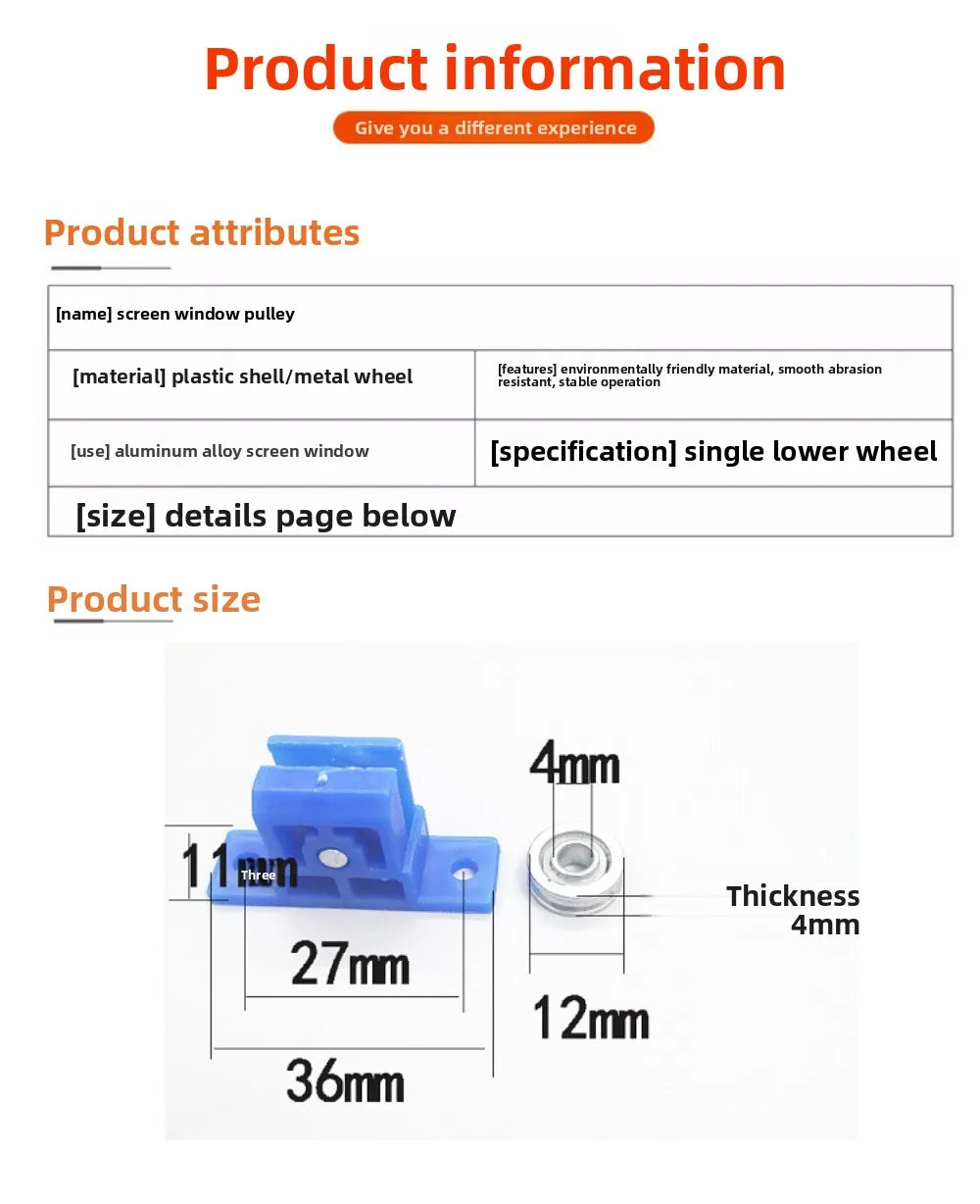 1pc Stainless Steel Tripod Pulley Wire Rope Lifting Bearing Pulley Hanging Wheel, Home Sliding Doors Track Wheel Pulley Hardware Oasis Select