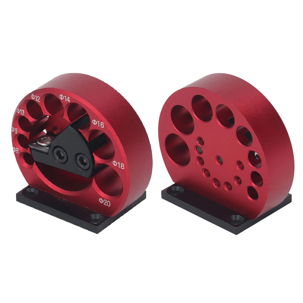Dowel Cutter Easy To Operate Aluminum Alloy Body Dowel Maker 8 To 20mm High Accuracy Cemented Carbide Blade for Woodworking Oasis Select