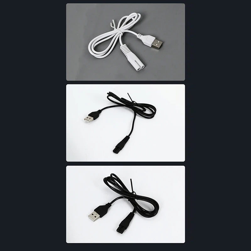 USB Cable Charging Line Copper hole Suit 5V flashlight shaver hair clipper wire Single hole 1.8 Oasis Select