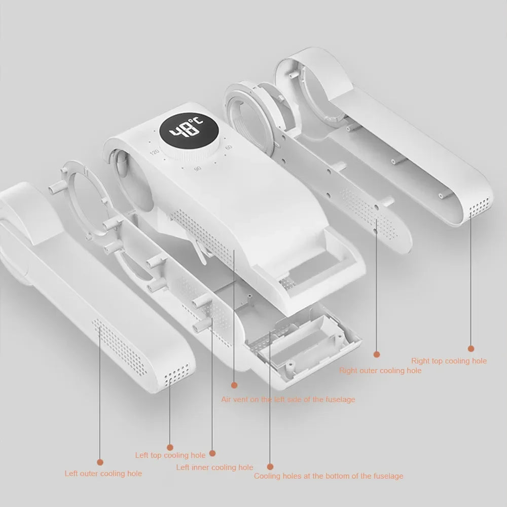 New Shoes Dryer Machine Folding Smart Constant Temperature Fast Dryer Heater Deodorizer Dehumidifier Device Boots Drier Machine Oasis Select