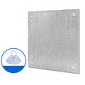 Whole Piece Window Windproof, Warm, Sealed, Winter Leak Proof, Waterproof, Bedroom Thickened，non Perforated, Cold Proof Curtains Oasis Select Silver 60x100 CM
