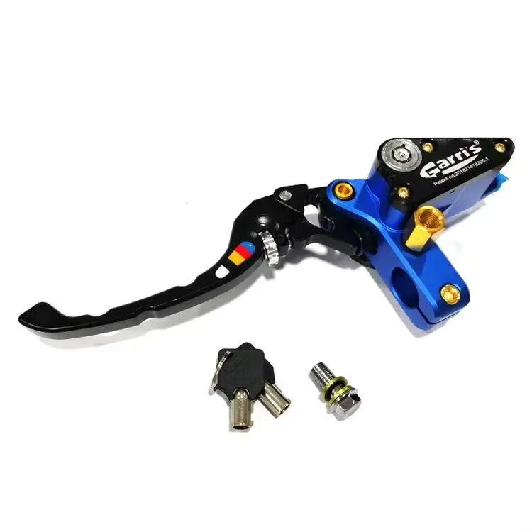 Motorcycle CNC modification accessories anti-theft lock direct push up pump hydraulic brake clutch pump oil pipe assembly Oasis Select left