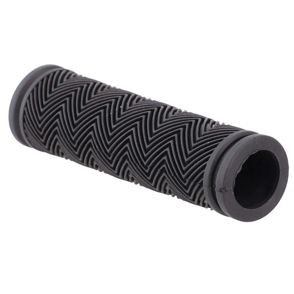 2PCS Black Mountain Bike Handlebar Grip Soft Rubber Non-Slip MTB Grips 22.2x117mm Anti-skid Bicycle Grips For Cycling DIY Decor Oasis Select