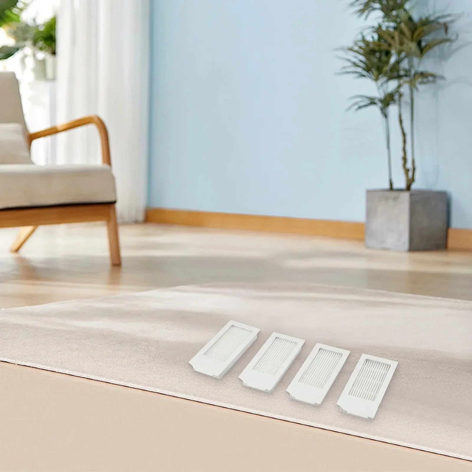 Perfect For Homes With Pets And Children 4pcs Filters For ECOVACS For DEEBOT N20N20 PLUSN20 PRO PLUS Vacuum Cleaner Oasis Select