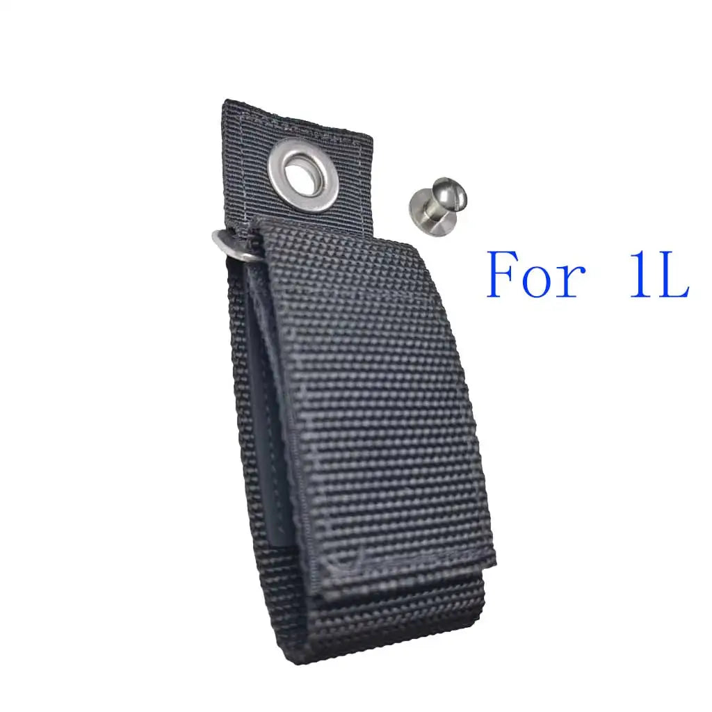 Scuba Diving Oxygen Cylinder Band for For 1L 2L Bottles Secure Compact Tank Bottle Strap with Screw Oasis Select 1L1pc