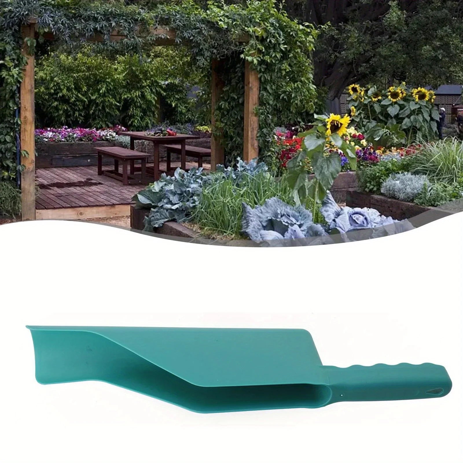 Gutter Getter Scoop Cleaning Roof Tool Flex Fit Dirt Debris Remove Multi Use Eaves Garden Leaf Gutter Spoon Shovel Supplies Oasis Select