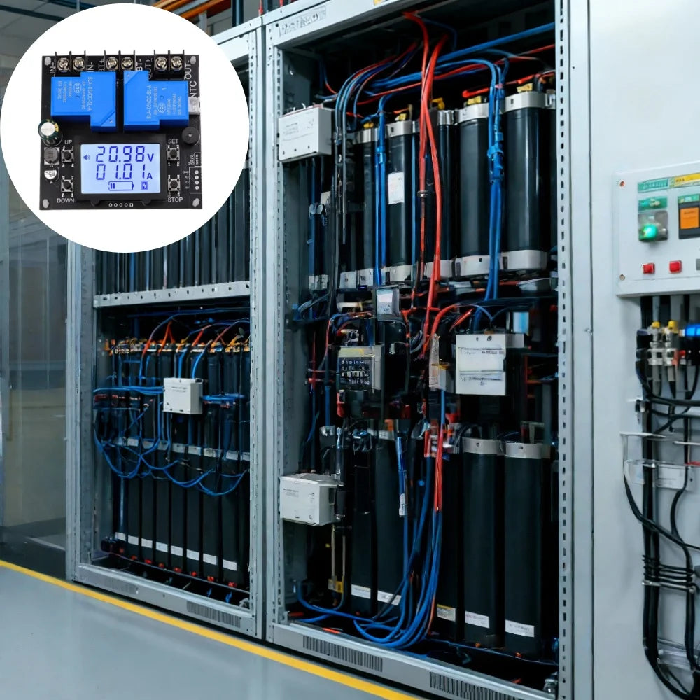 DC10-110V BT13 Voltmeter Coulomb Meter Voltage Current Tester Battery Charge and Discharge Protection Battery Capacity Indicator Oasis Select
