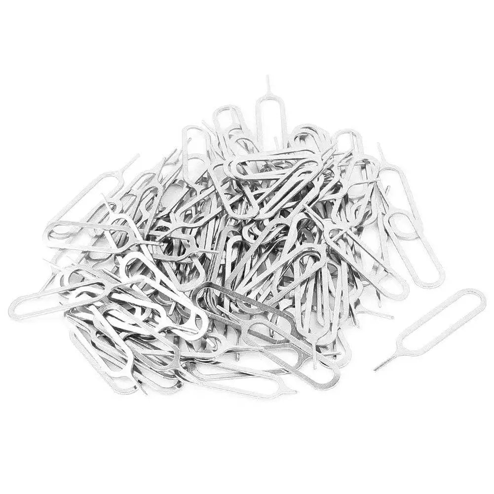 SIM Card Key Tray Eject Pin Portable Removal Tool Accessories for IPhone Samsung Xiaomi Sim Card Opener Remover Needle 1-50pcs Oasis Select