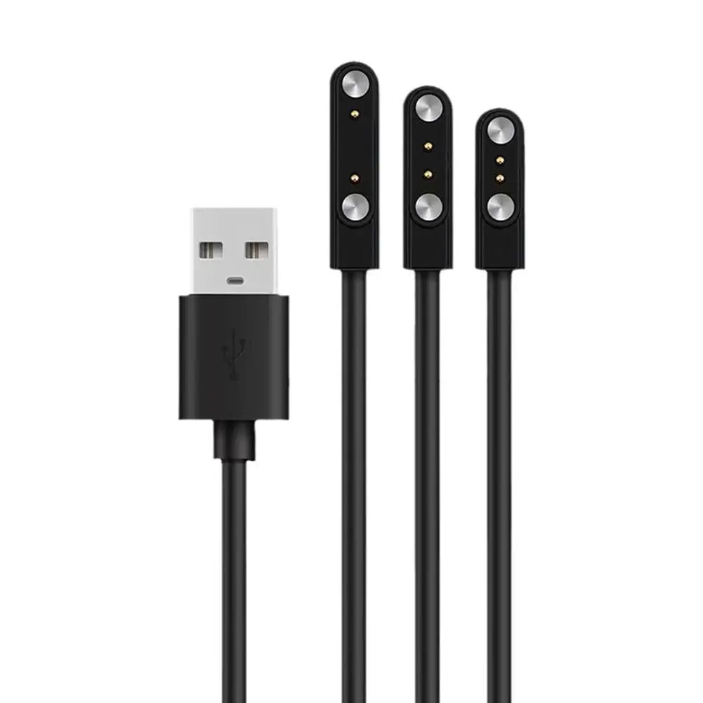 Universal 2-Pin Magnetic USB Charging Cable for Smart Watches