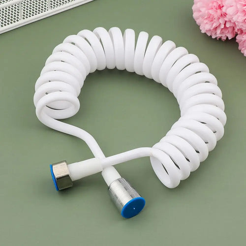 1.5/2/3meter Telephone Line Anti-wrap Spring Shower Hose Toilet Bidet Bath Sprayer Connect Pipe Water Plumbing Oasis Select