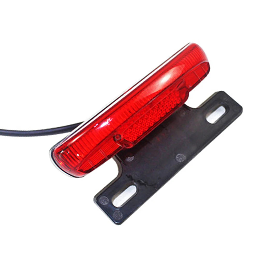 Easy To Use Electric Bicycle Brake Lights Good Compatibility Mm Ultra Thin Waterproof Design Package Content PC Led Tail Light Oasis Select