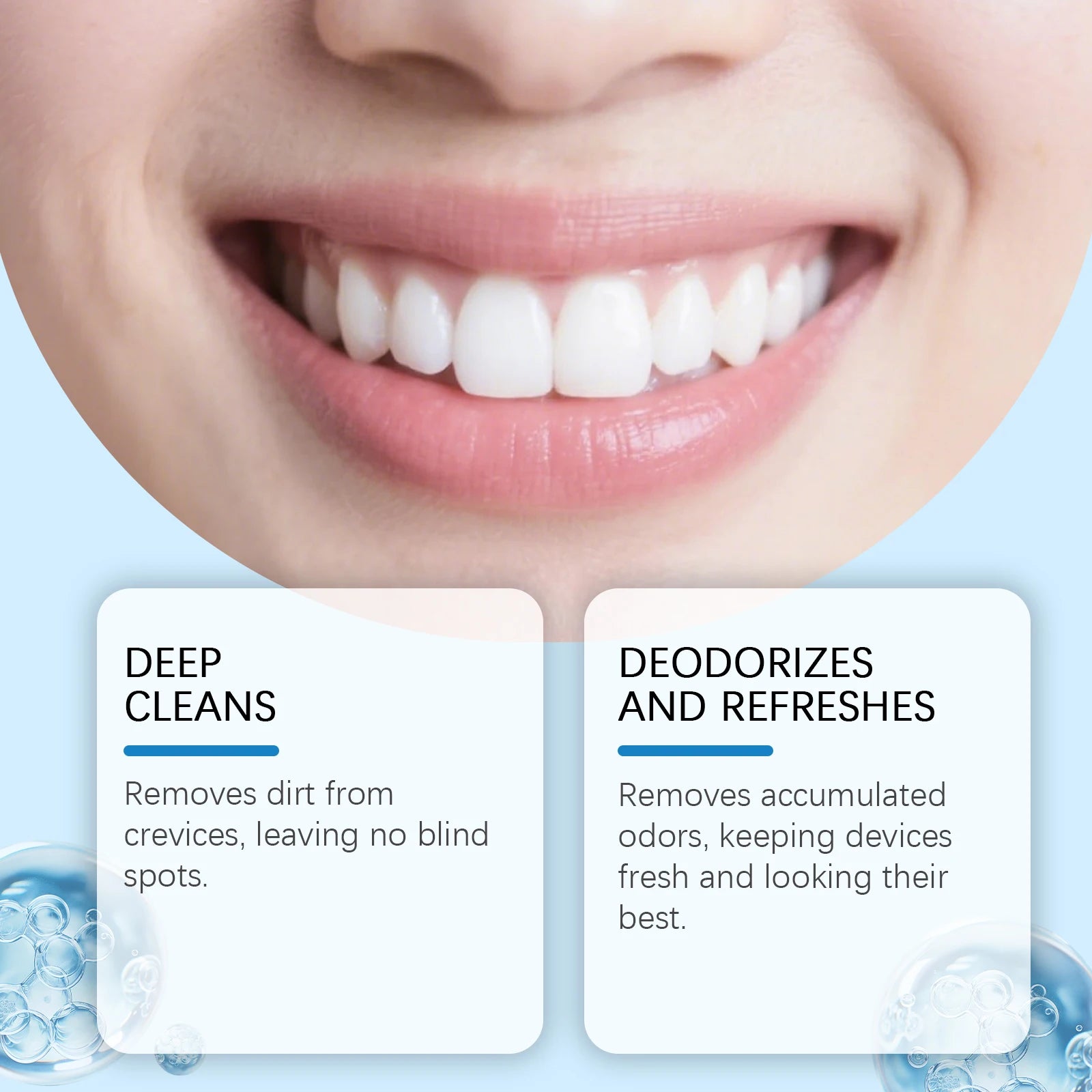 Denture Cleaning Effervescent Tablets – Daily Stain Remover Denture Cleaner Tablets Oasis Select