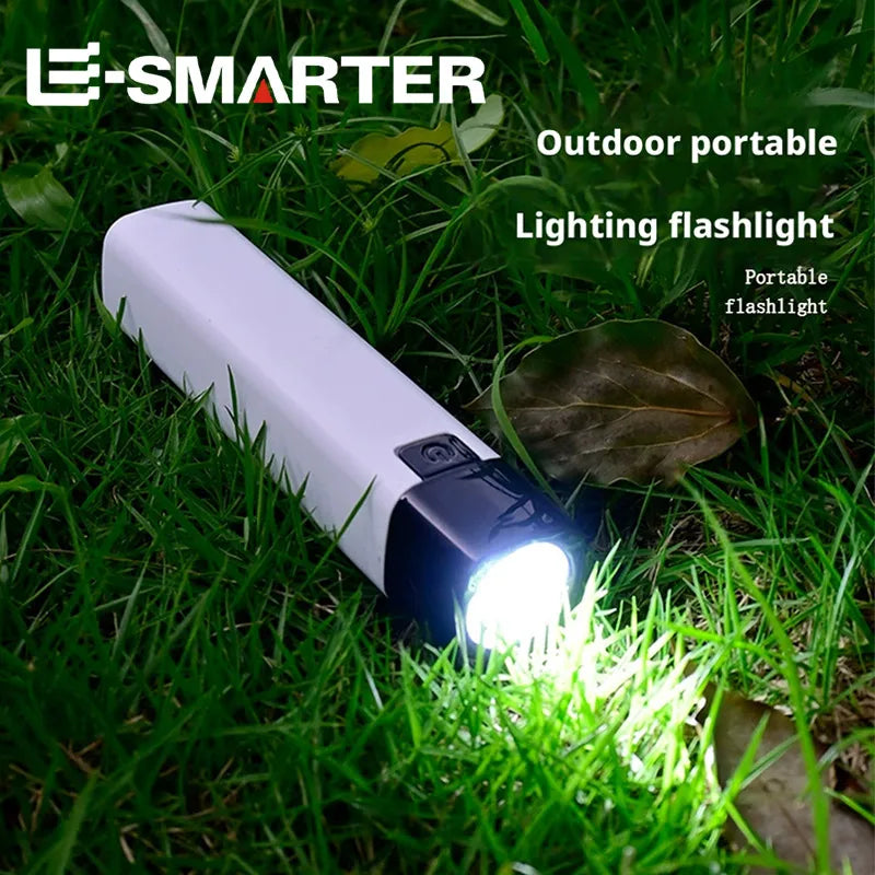 Super Bright LED Flashlight USB Rechargeable 18650Battery Led Torch for Night Riding Camping Hunting Outdoor Waterpr Flash Light Oasis Select