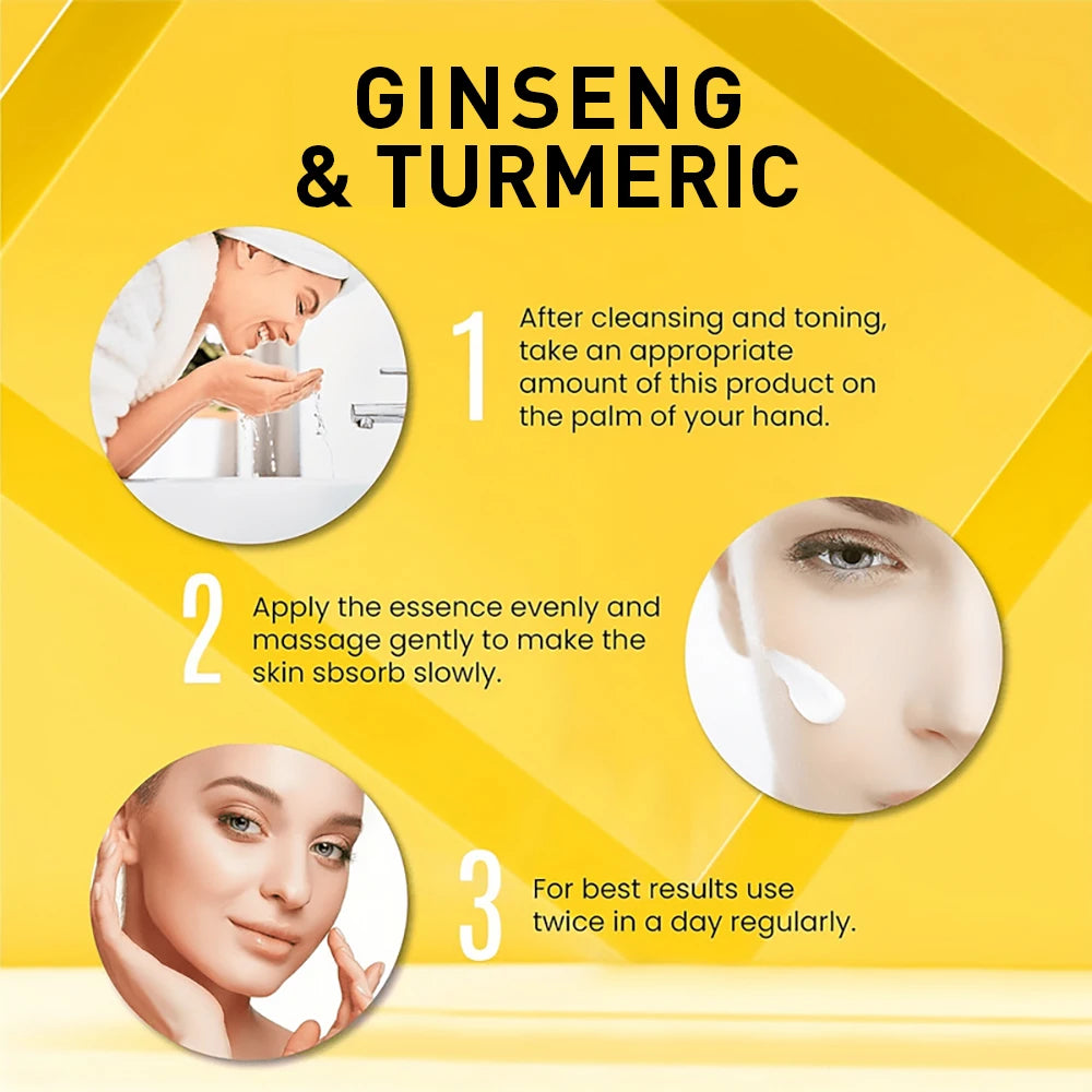 SUYARUN Ginseng Turmeric Face Cream | Brightening Moisturizer