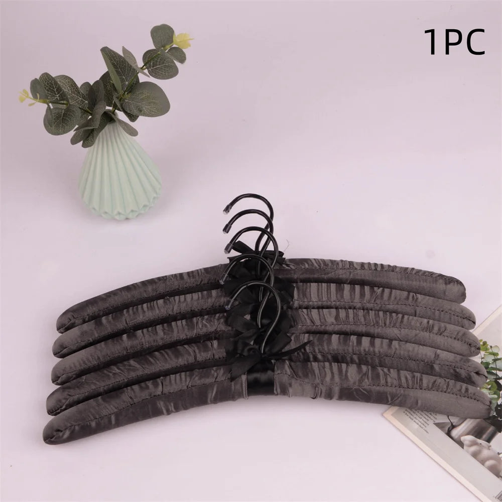 Satin Padded Clothes Hanger – Non-Slip, Silk Wrapped & Slim