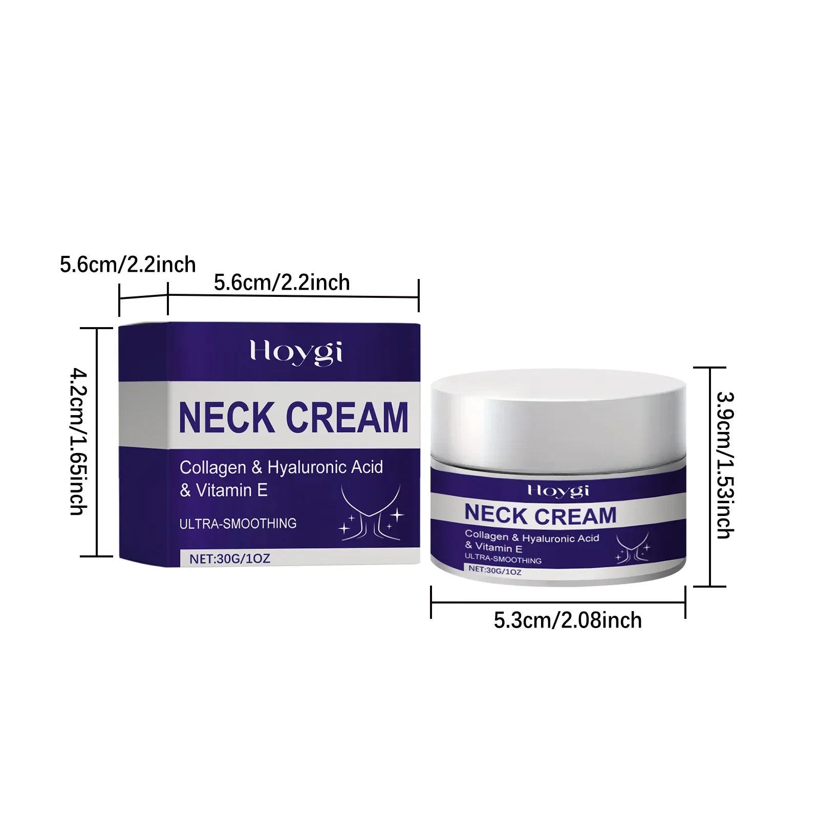 Hoygi Neck Firming Cream – Anti-Wrinkle & Skin Tightening Neck Firming Cream Oasis Select