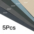 5Pcs Sandpaper 2000 2500 3000 5000 7000 Mixed Grits Sand Paper Water/Dry Sanding Paper Abrasive Tool Oasis Select Default Title