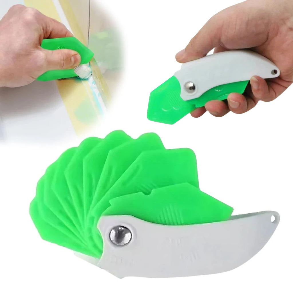 9-in-1 Caulking Tool Kit – Multi-Head Sealant Smoother for Silicone, Grout & Tile Edges, Professional Grouting Spatula Set Oasis Select Default Title