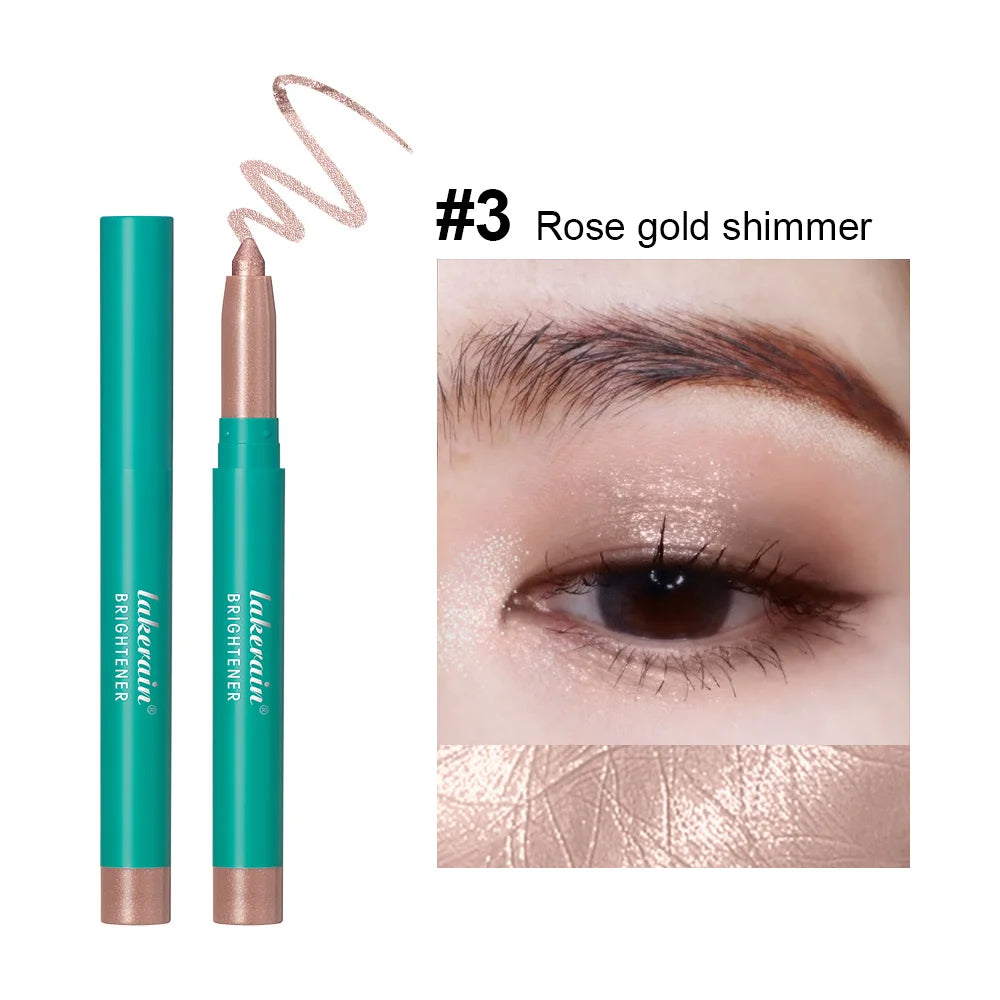Pearlescent Glitter Eyeliner Pencil – 26 Shades, Waterproof